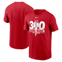 Kyle Schwarber Philadelphia Phillies Nike 300 Home Runs Milestone T-Shirt Near Me