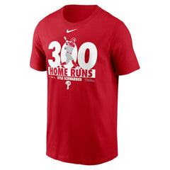 Kyle Schwarber Philadelphia Phillies Nike 300 Home Runs Milestone T-Shirt Near Me