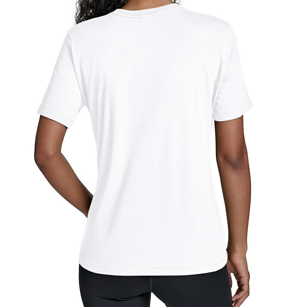 New York Jets Starter Women's Team Stripe T-Shirt White - NFL