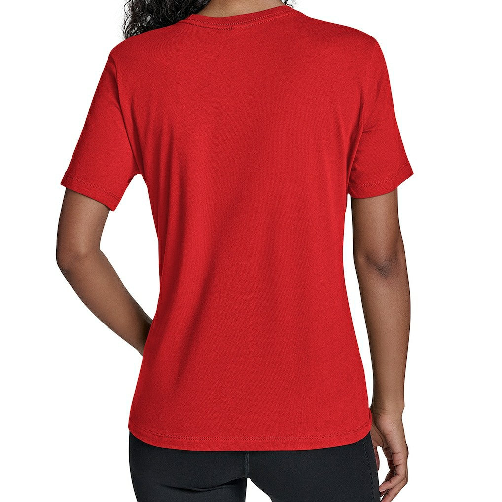 Kansas City Chiefs Starter Women's Arch Stripe T-Shirt Red - NFL