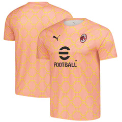Puma AC Milan 2025/26 Pre-Match dryCell Training Jerseys - Light Orange