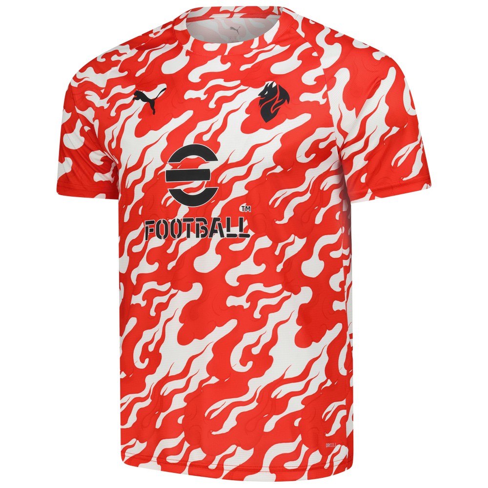 Puma AC Milan 2025/26 Pre-Match dryCell Training Jerseys - Red
