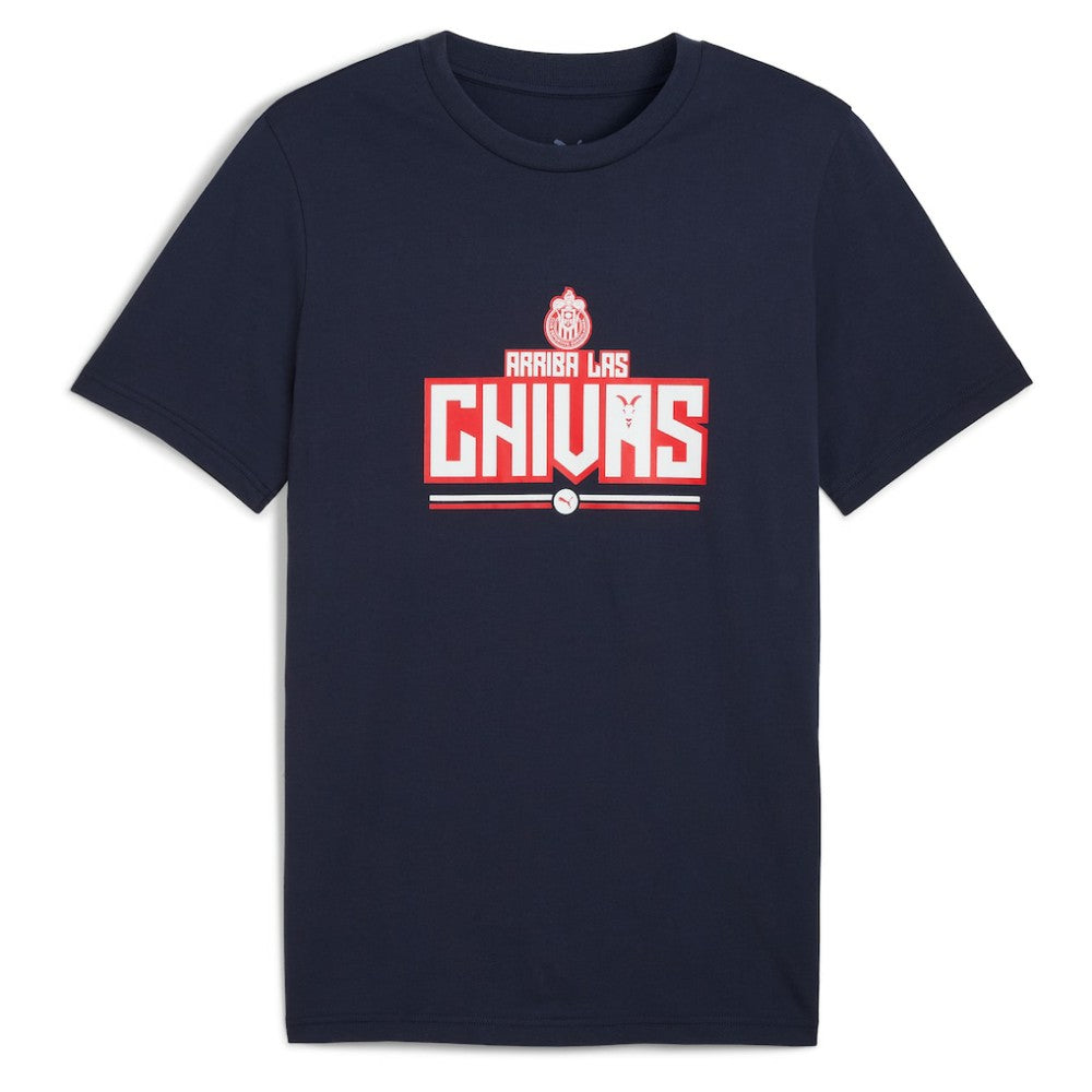 Puma Chivas ftblCulture T-Shirts - Navy