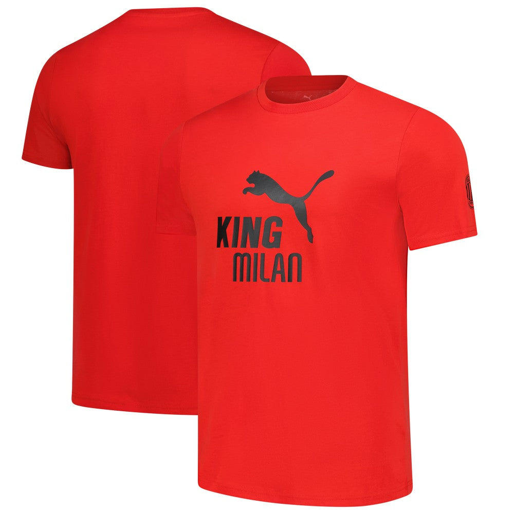 Puma AC Milan 2025/26 King Logo T-Shirts - Red