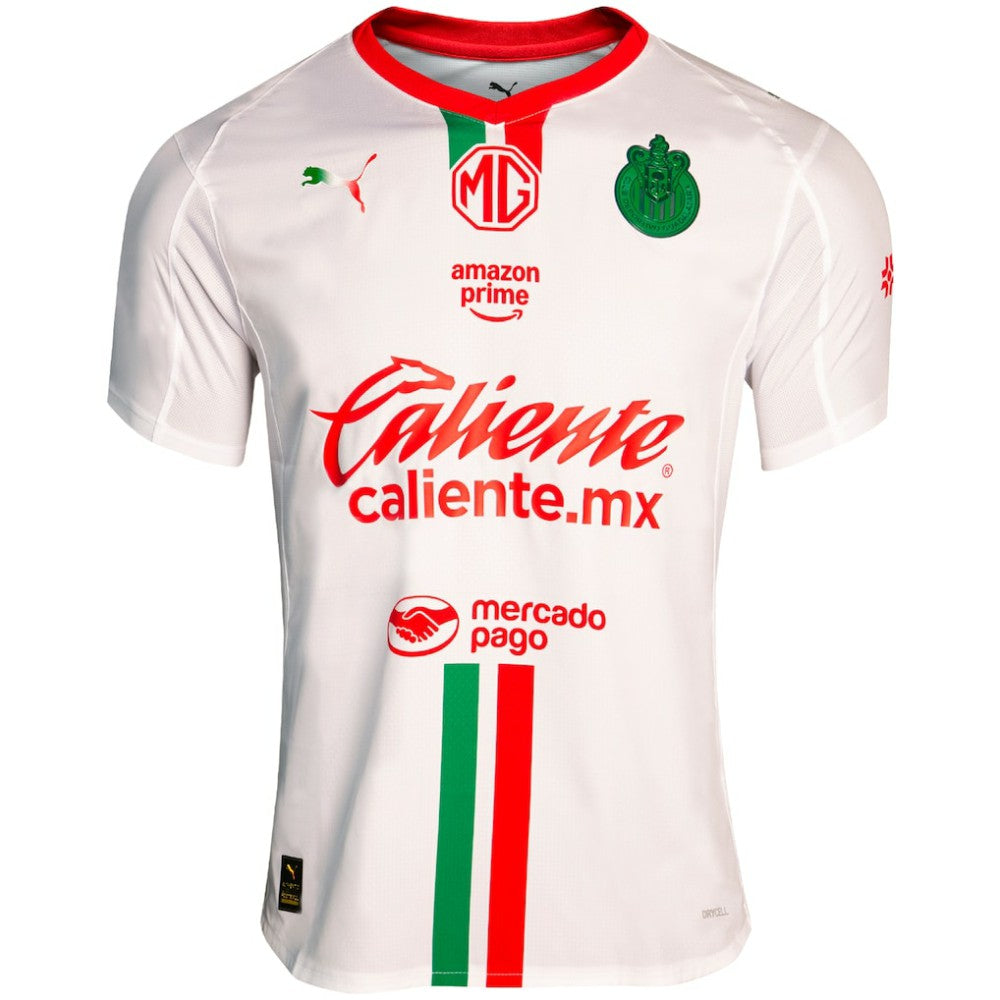 Puma Chivas 2025/26 Away Jerseys - White