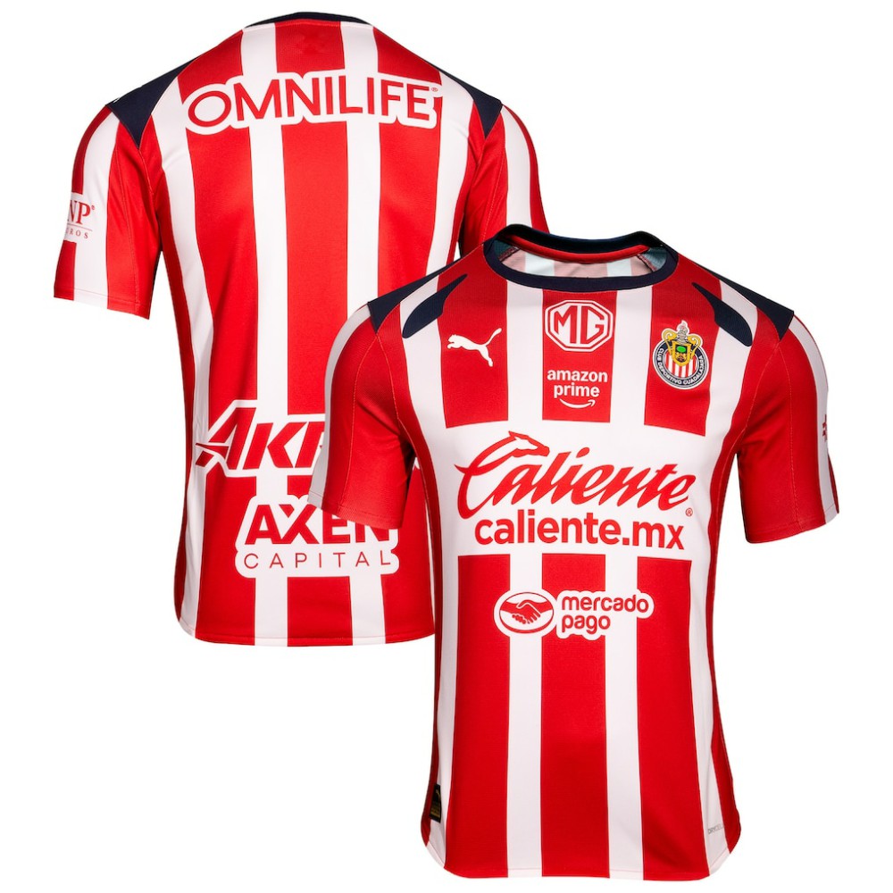 Puma Chivas 2025/26 Home Replica Jerseys - Red