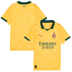 Puma AC Milan Youth 2025/26 Third Replica Jerseys - Yellow