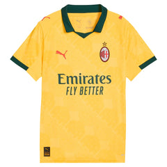 Puma AC Milan Youth 2025/26 Third Replica Jerseys - Yellow