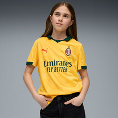Puma AC Milan Youth 2025/26 Third Replica Jerseys - Yellow