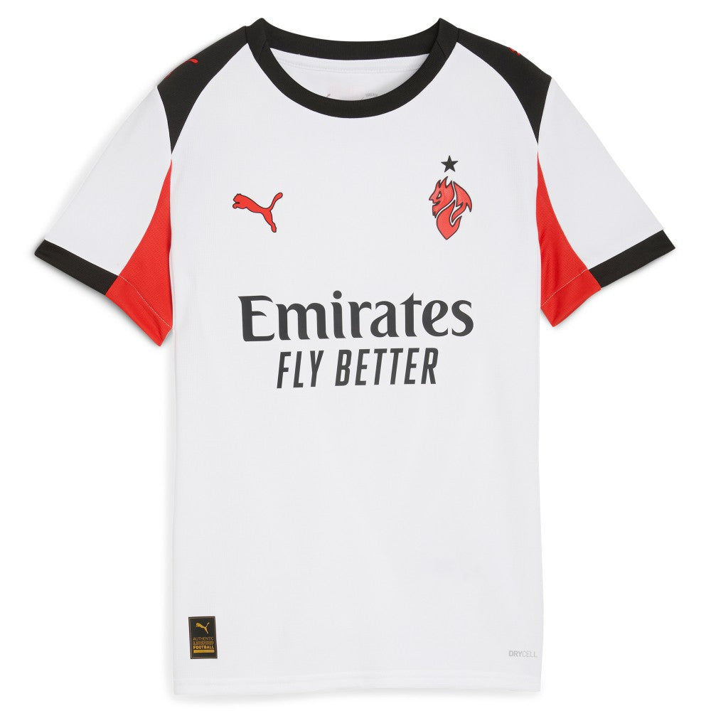 Puma AC Milan Youth 2025/26 Replica Jerseys - White