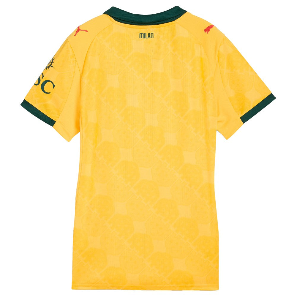 Puma AC Milan Women's 2025/26 Third Replica Jerseys - Yellow