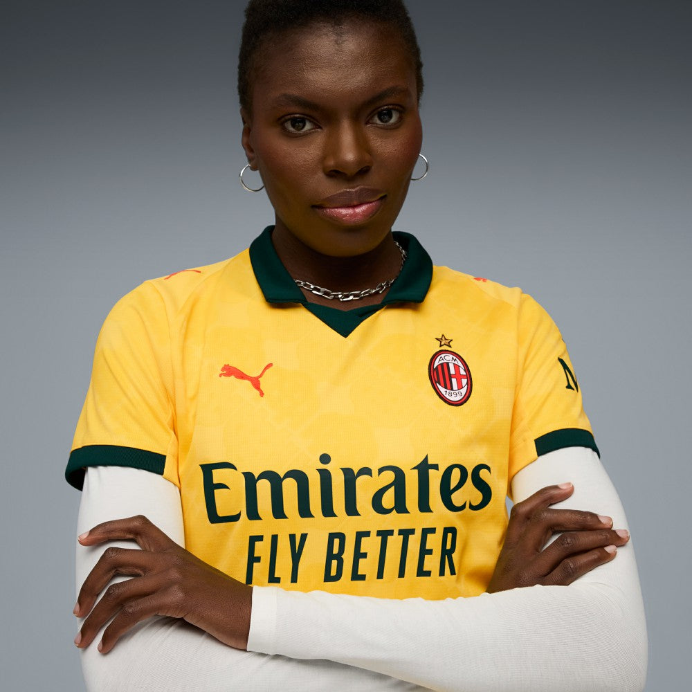 Puma AC Milan Women's 2025/26 Third Replica Jerseys - Yellow