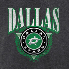 Dallas Stars - Retro Seal T-Shirt Charcoal
