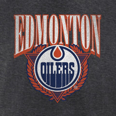 Edmonton Oilers - Retro Seal T-Shirt Charcoal