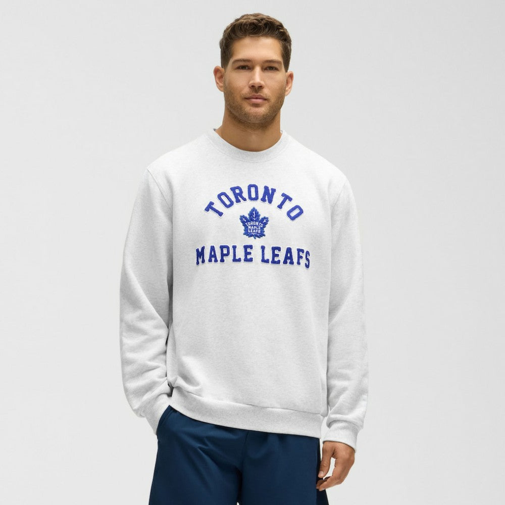 Toronto Maple Leafs - lululemon Steady State Crew Heathered Core Ultra Light Grey