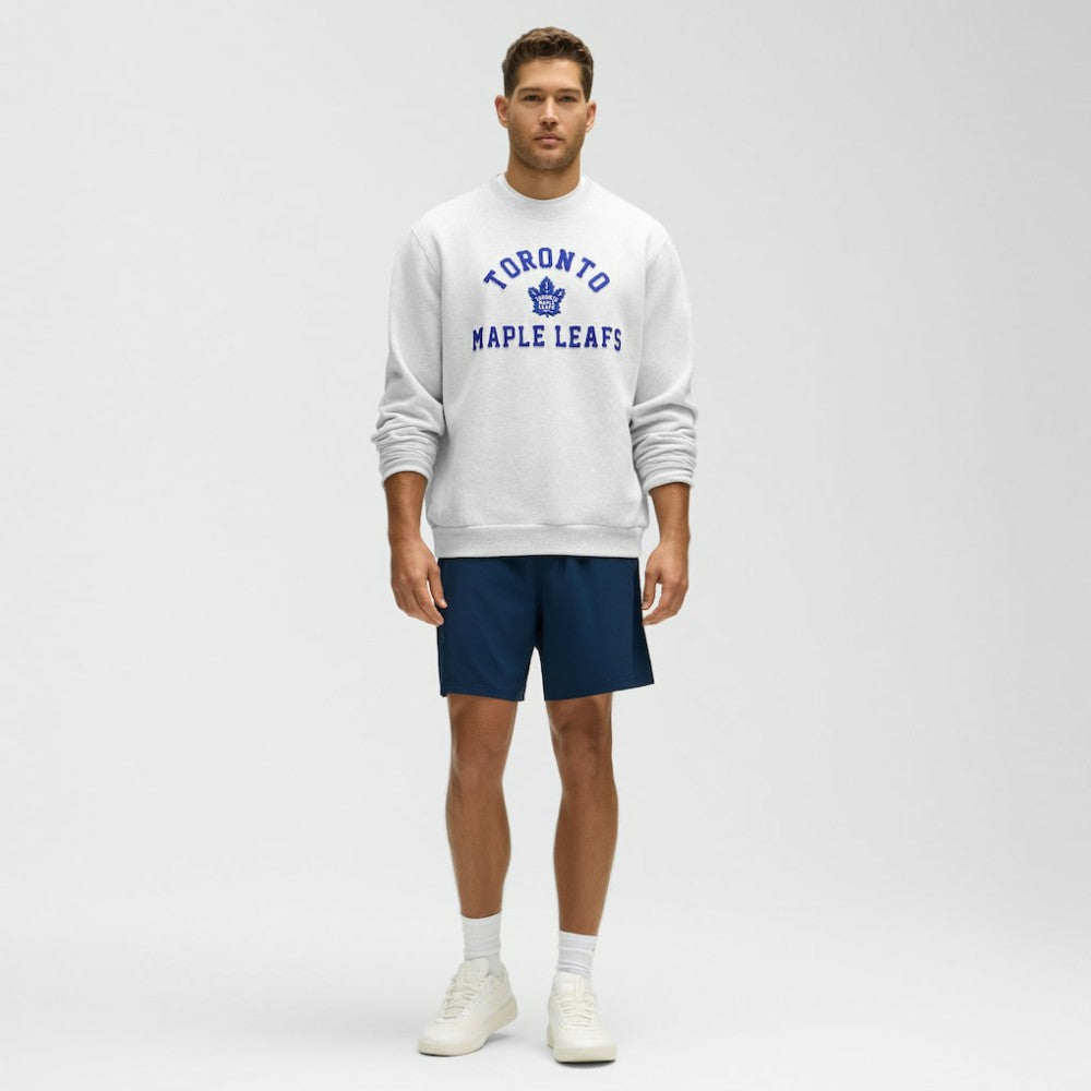 Toronto Maple Leafs - lululemon Steady State Crew Heathered Core Ultra Light Grey