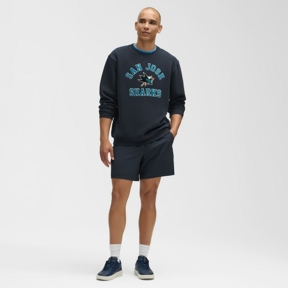 San Jose Sharks - lululemon Steady State Crew True Navy