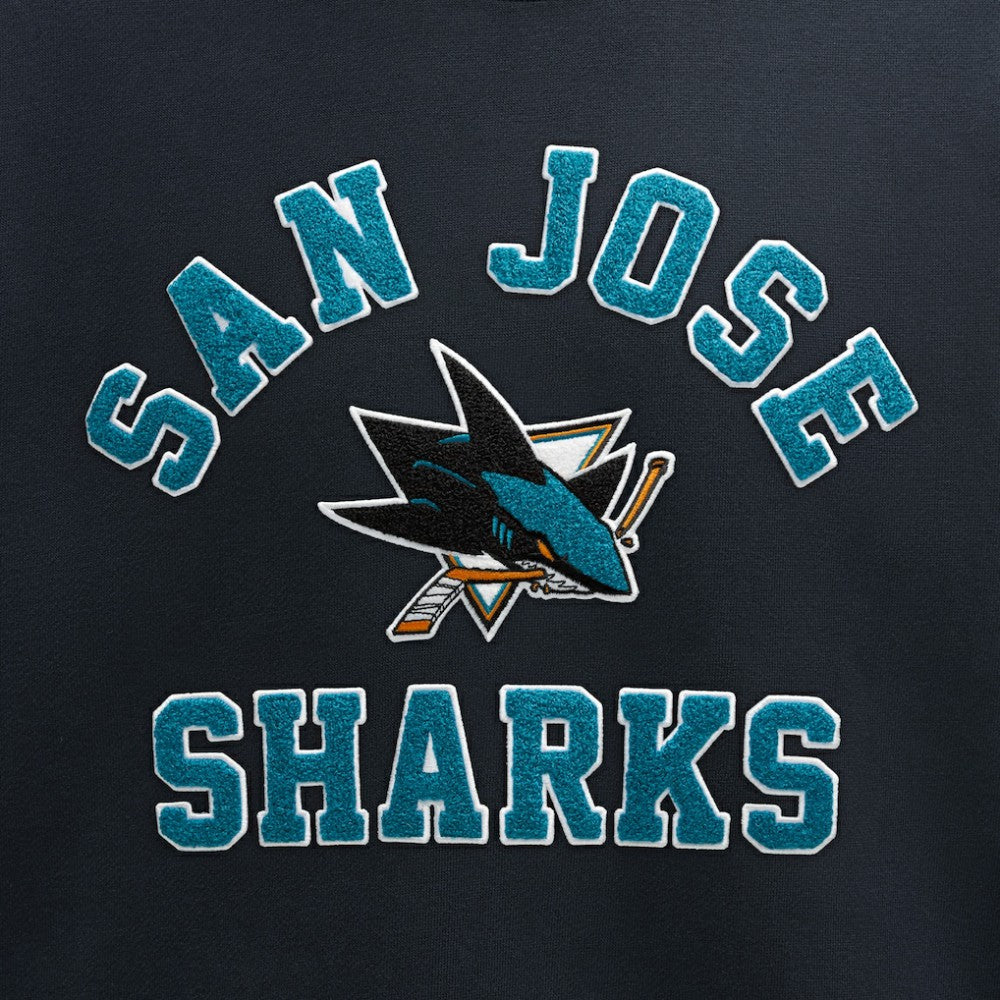 San Jose Sharks - lululemon Steady State Crew True Navy