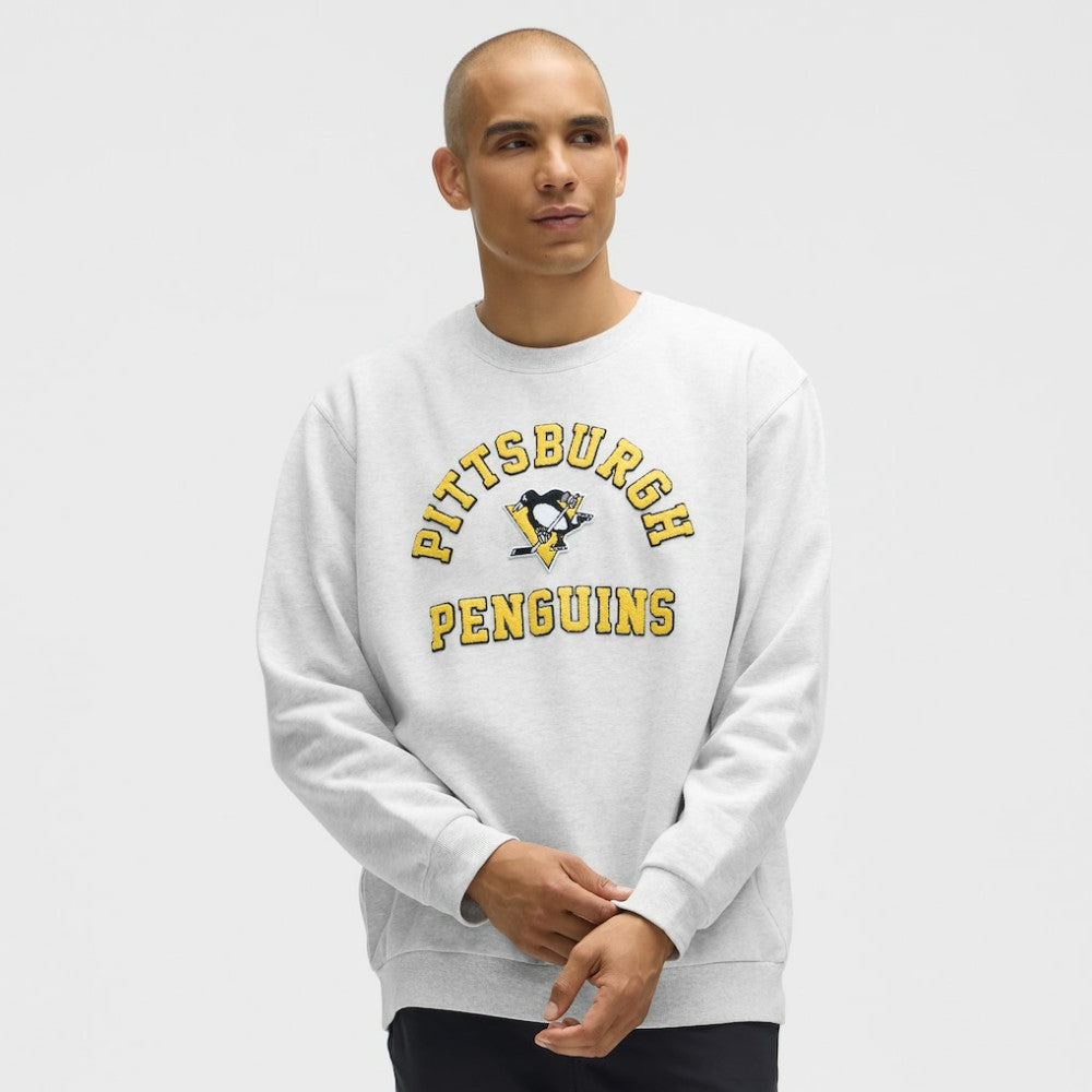 Pittsburgh Penguins lululemon Steady State Crew Heathered Core Ultra Light Grey