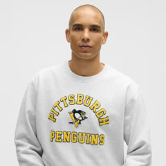 Pittsburgh Penguins lululemon Steady State Crew Heathered Core Ultra Light Grey