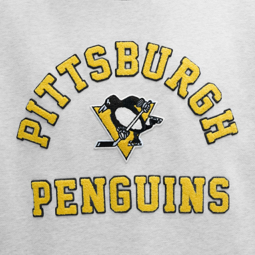 Pittsburgh Penguins lululemon Steady State Crew Heathered Core Ultra Light Grey