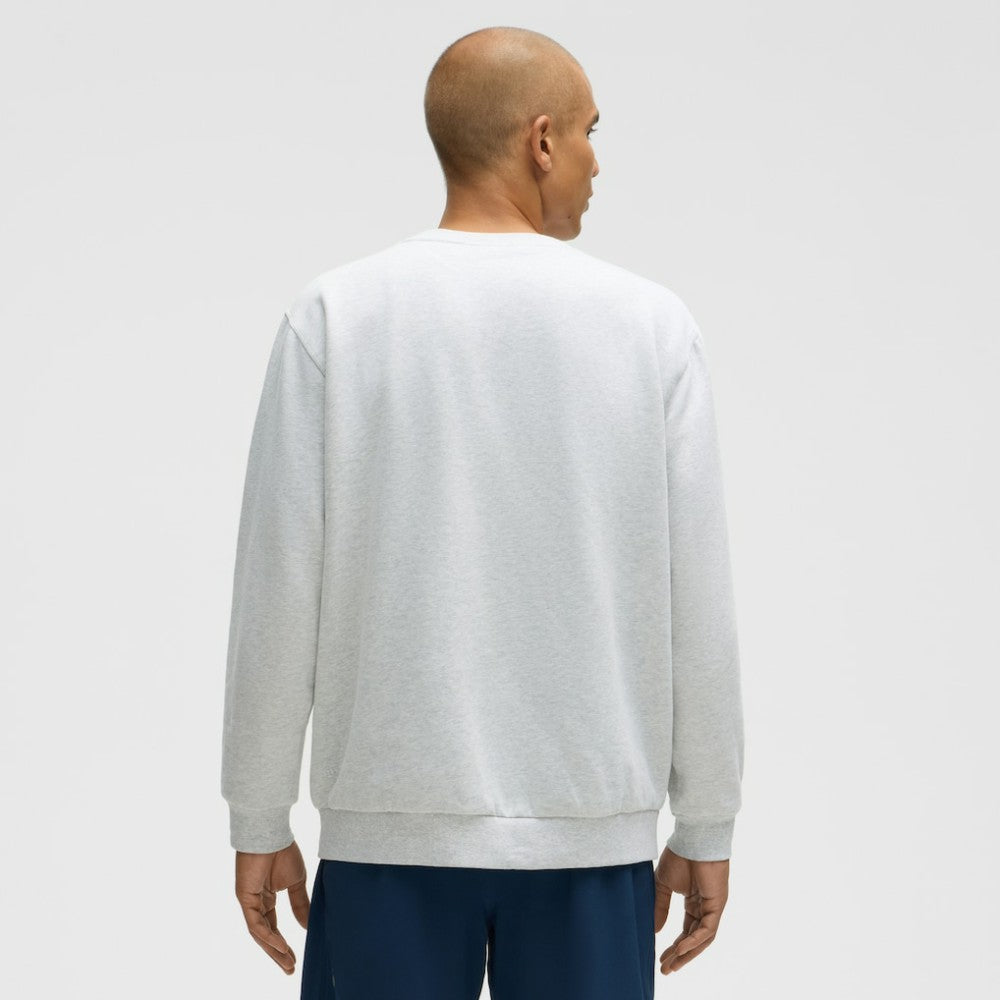 Vancouver Canucks - lululemon Steady State Crew Heathered Core Ultra Light Grey