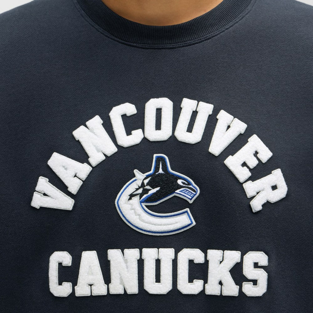 Vancouver Canucks - lululemon Steady State Crew True Navy