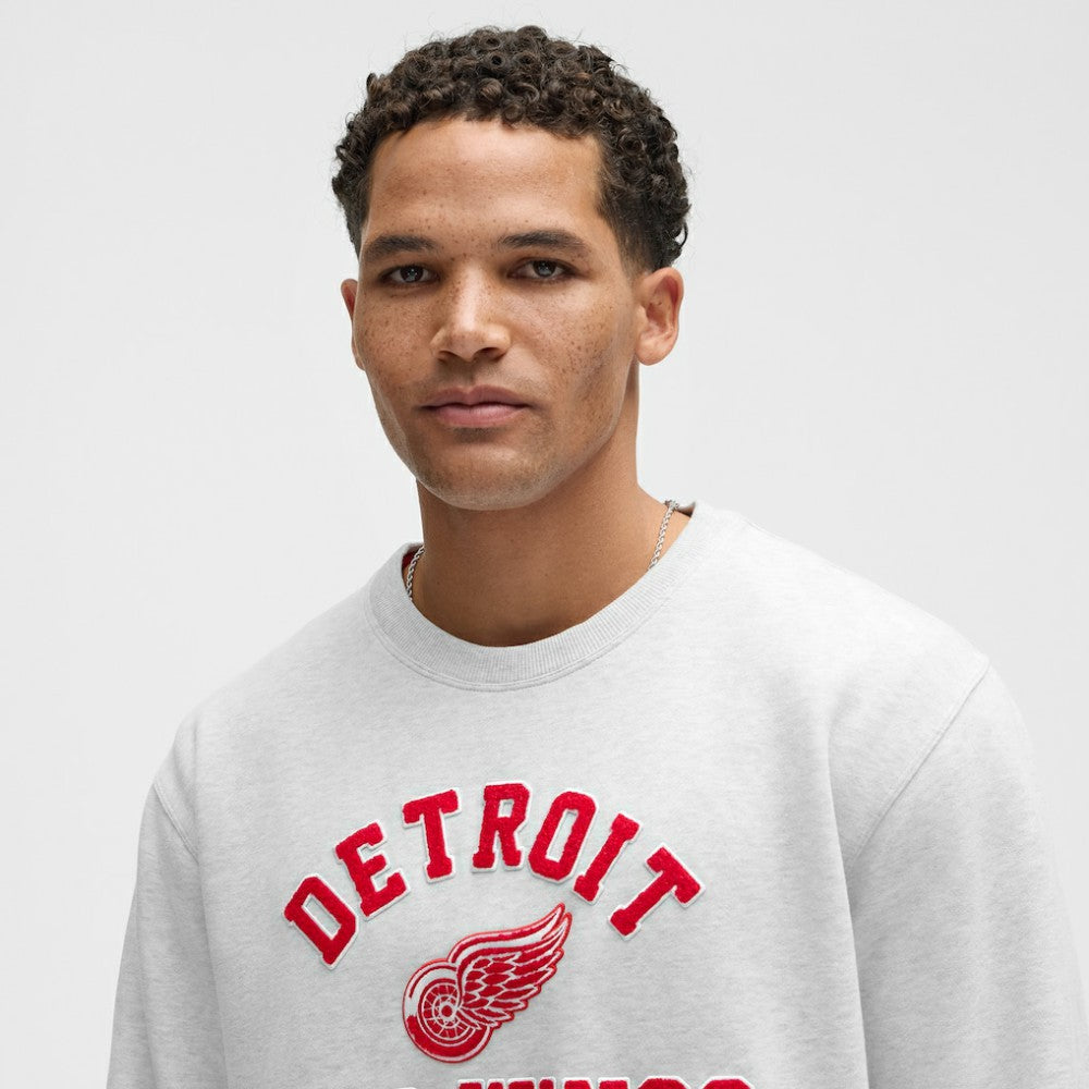 Detroit Red Wings - lululemon Steady State Crew Heathered Core Ultra Light Grey