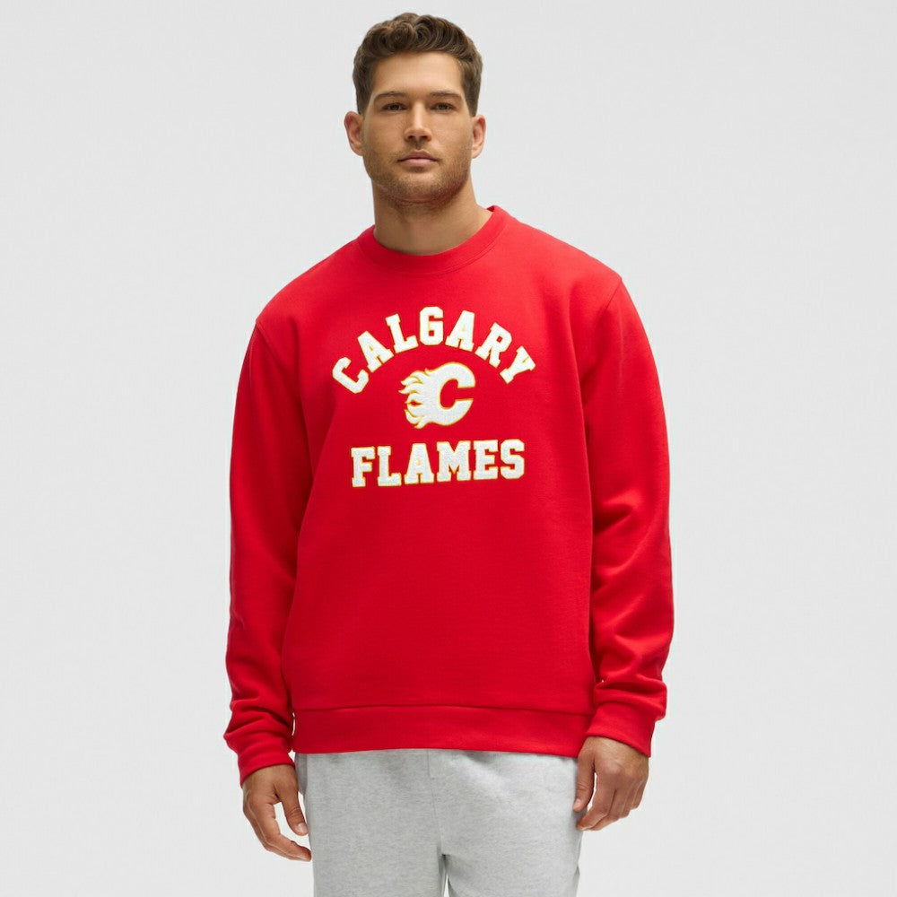 Calgary Flames - lululemon Steady State Crew True Red