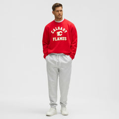 Calgary Flames - lululemon Steady State Crew True Red