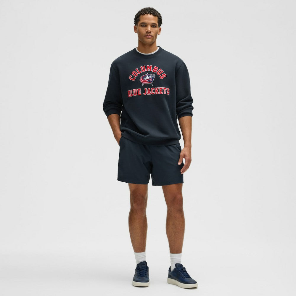 Columbus Blue Jackets - lululemon Steady State Crew True Navy