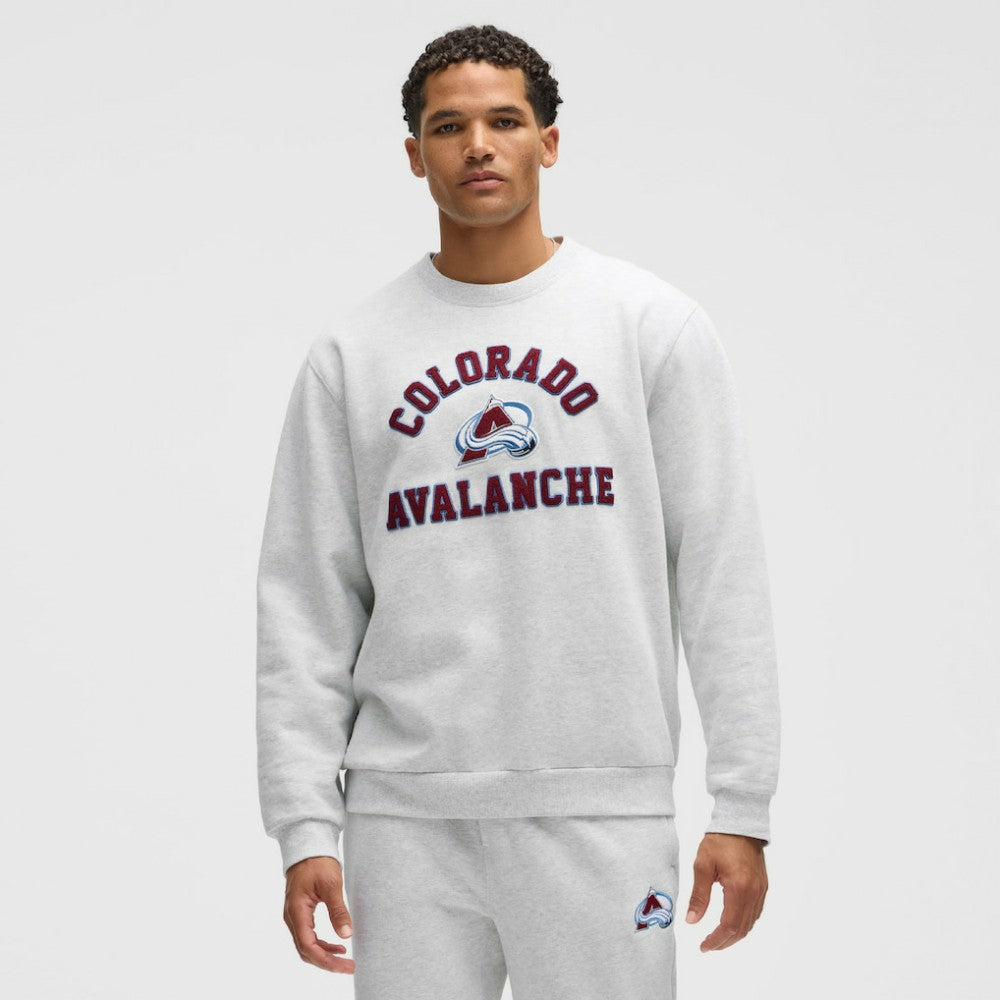 Colorado Avalanche - lululemon Steady State Crew Heathered Core Ultra Light Grey
