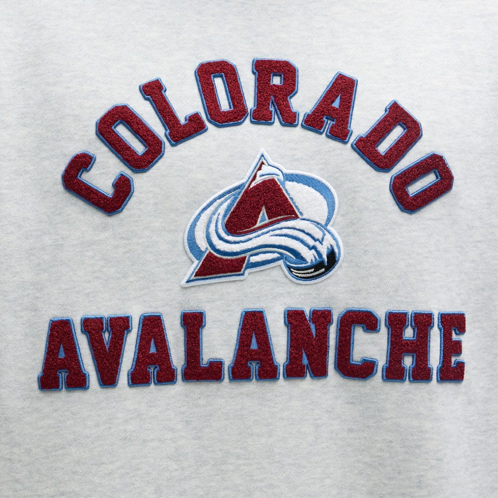 Colorado Avalanche - lululemon Steady State Crew Heathered Core Ultra Light Grey