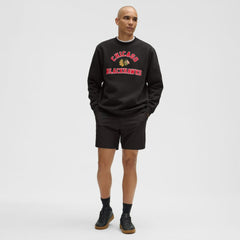 Chicago Blackhawks lululemon Steady State Crew Black