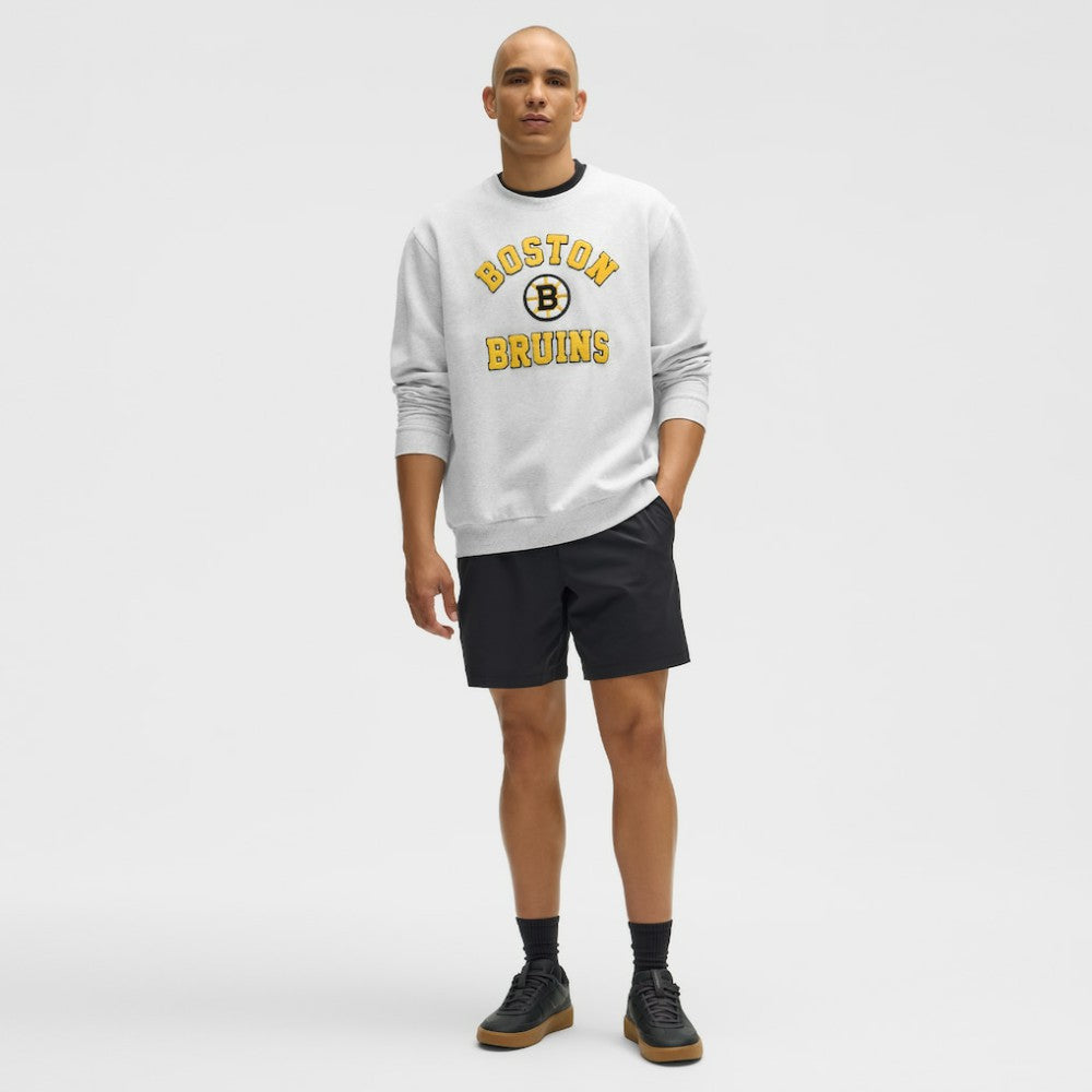 Boston Bruins lululemon Steady State Crew Heathered Core Ultra Light Grey