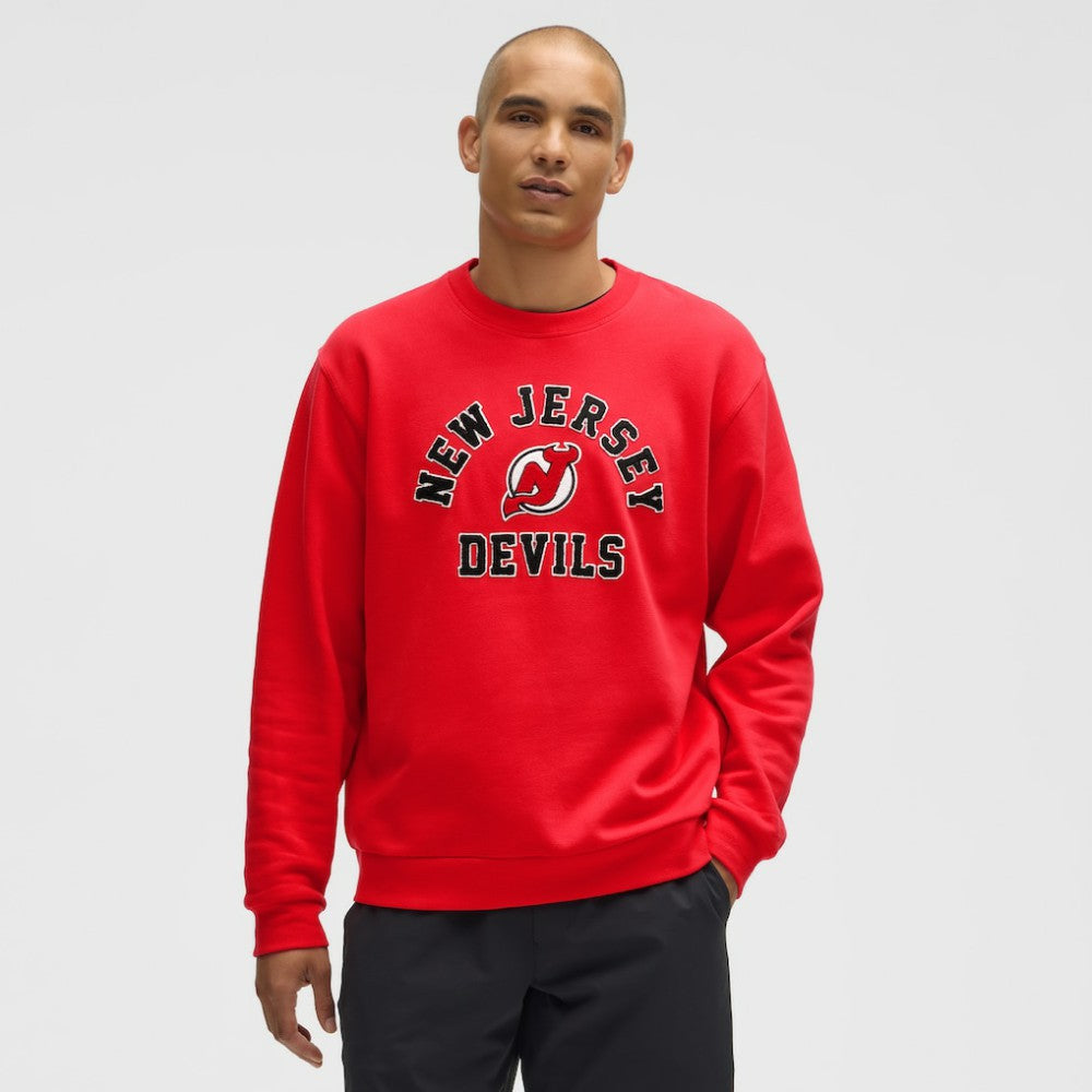 New Jersey Devils - lululemon Steady State Crew True Red