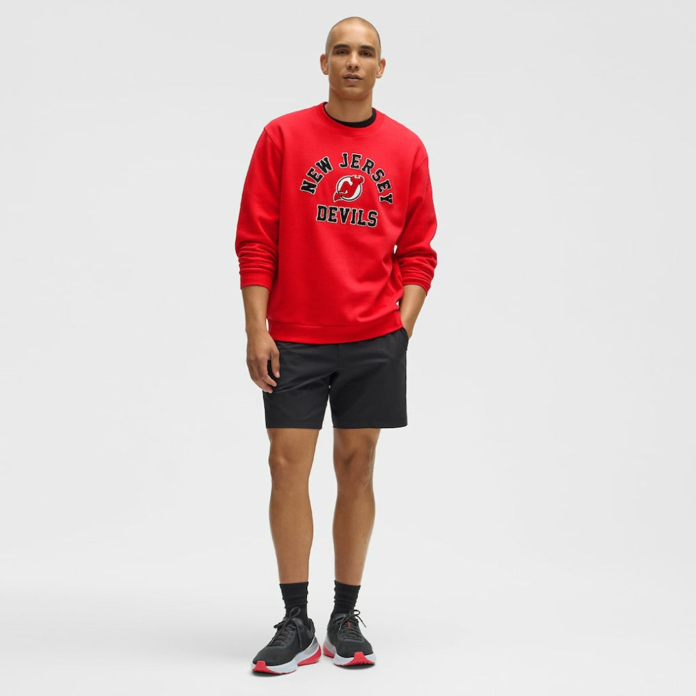 New Jersey Devils - lululemon Steady State Crew True Red