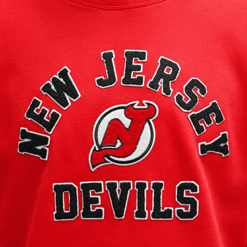 New Jersey Devils - lululemon Steady State Crew True Red