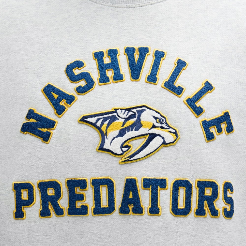 Nashville Predators - lululemon Steady State Crew Heathered Core Ultra Light Grey