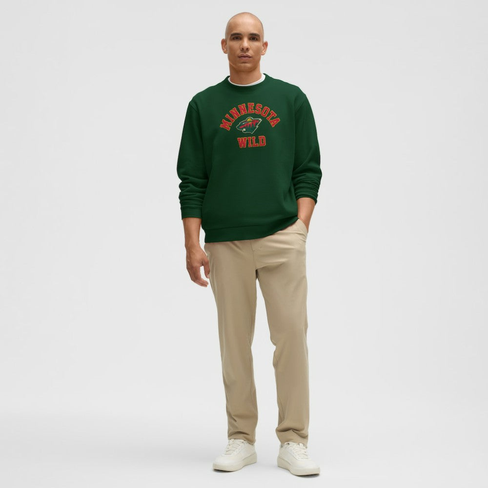 Minnesota Wild - lululemon Steady State Crew Green