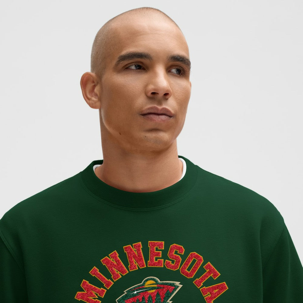 Minnesota Wild - lululemon Steady State Crew Green