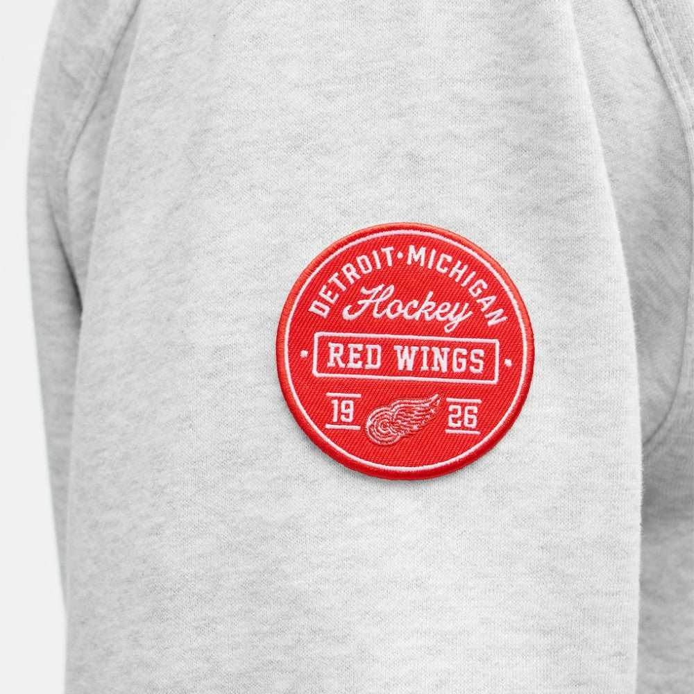 Detroit Red Wings - lululemon Steady State Pullover Hoodie Heathered Core Ultra Light Grey
