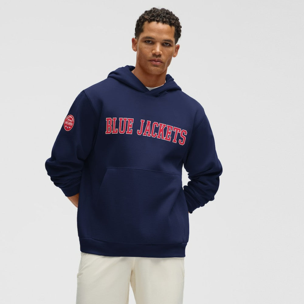 Columbus Blue Jackets - lululemon Steady State Pullover Hoodie Blue