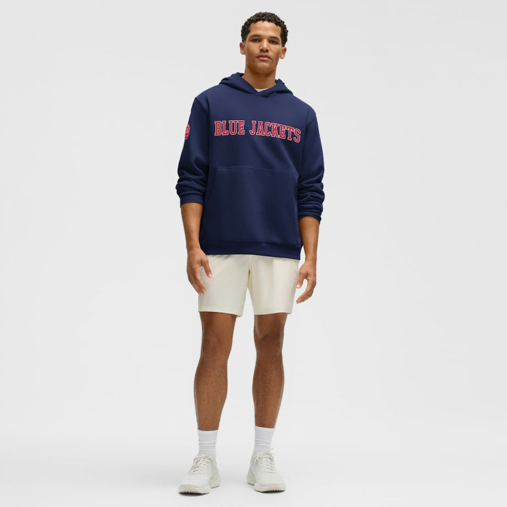 Columbus Blue Jackets - lululemon Steady State Pullover Hoodie Blue