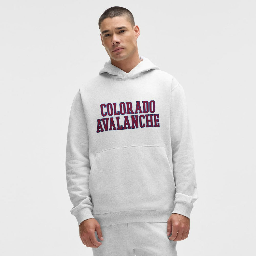 Colorado Avalanche - lululemon Steady State Pullover Hoodie Heathered Core Ultra Light Grey
