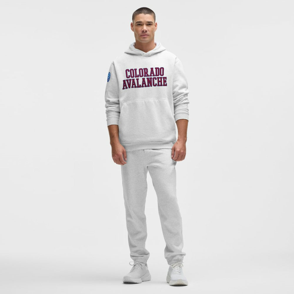 Colorado Avalanche - lululemon Steady State Pullover Hoodie Heathered Core Ultra Light Grey