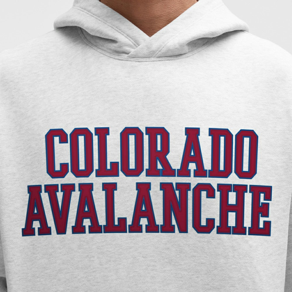 Colorado Avalanche - lululemon Steady State Pullover Hoodie Heathered Core Ultra Light Grey