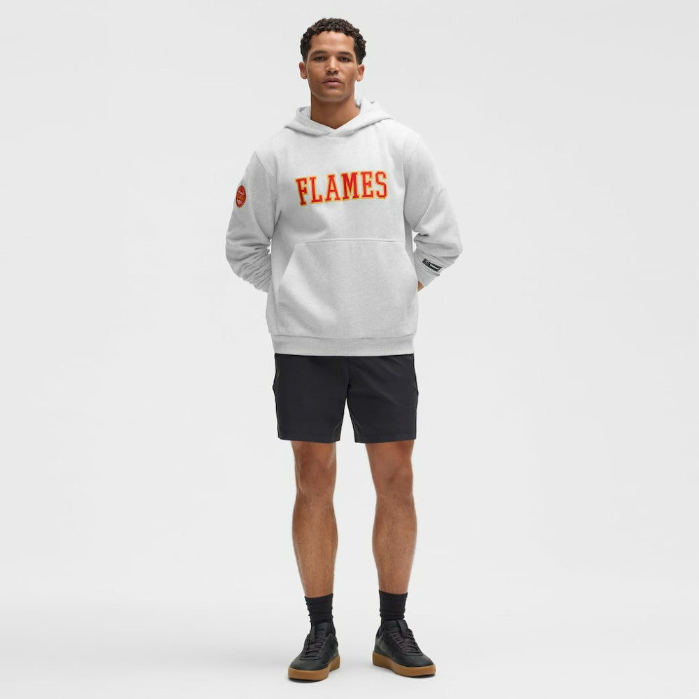 Calgary Flames - lululemon Steady State Pullover Hoodie Heathered Core Ultra Light Grey
