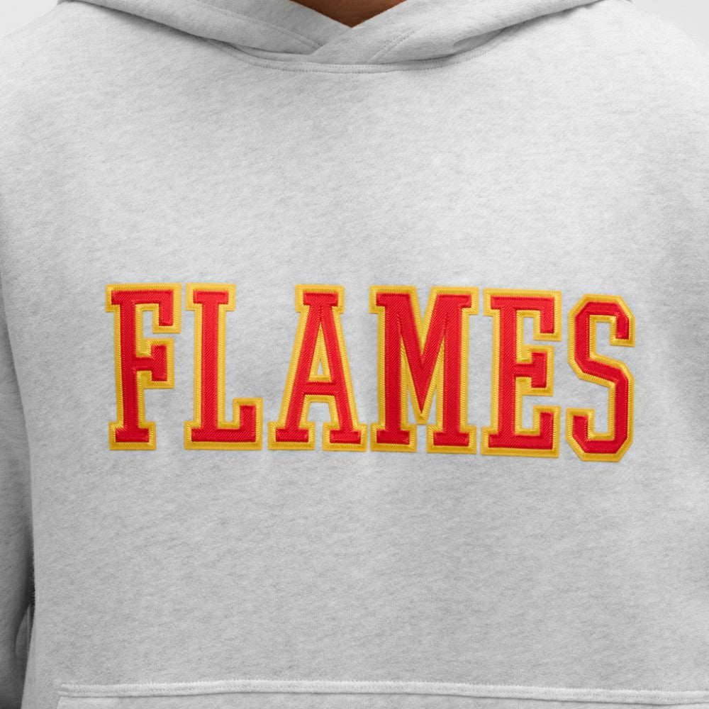 Calgary Flames - lululemon Steady State Pullover Hoodie Heathered Core Ultra Light Grey