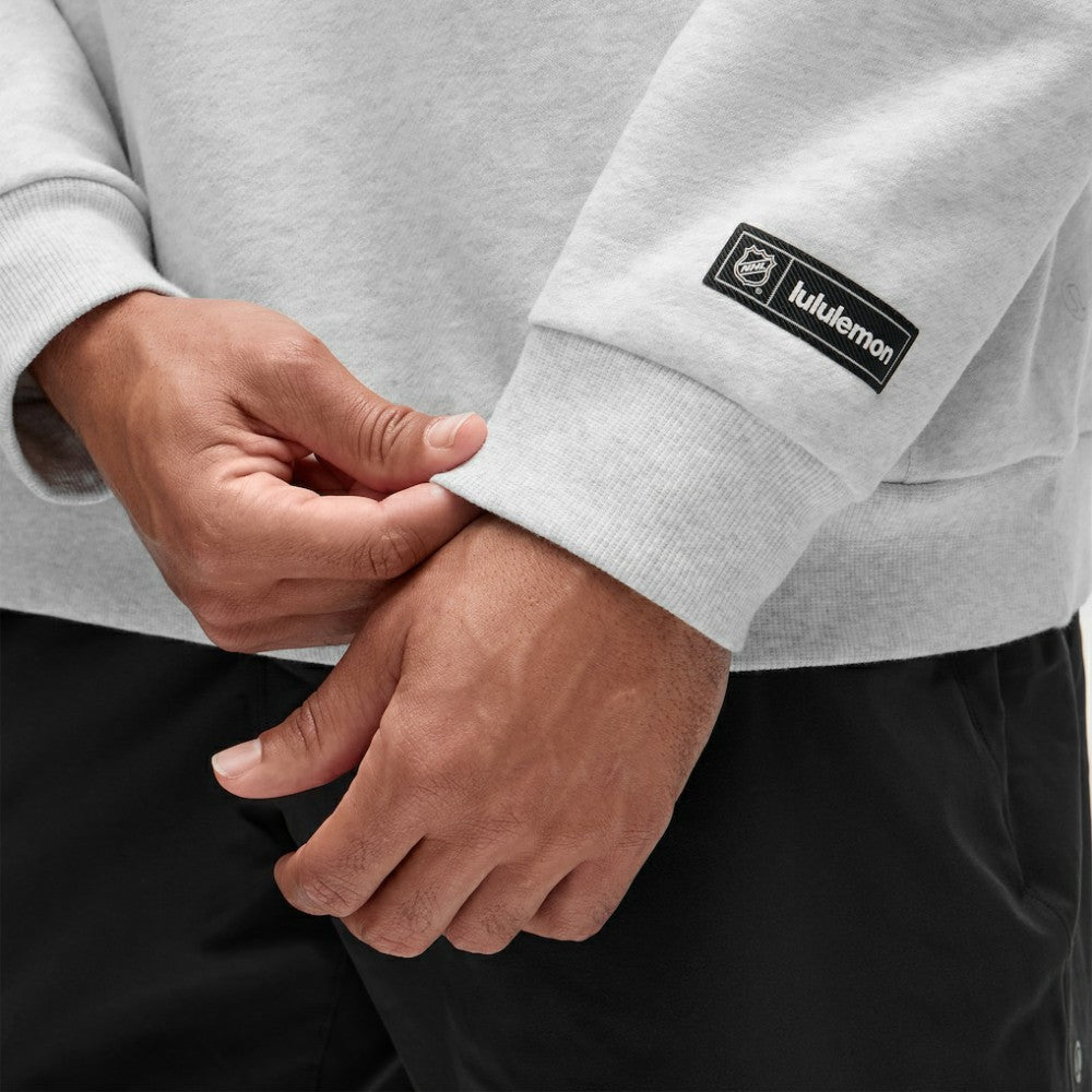 Calgary Flames - lululemon Steady State Pullover Hoodie Heathered Core Ultra Light Grey